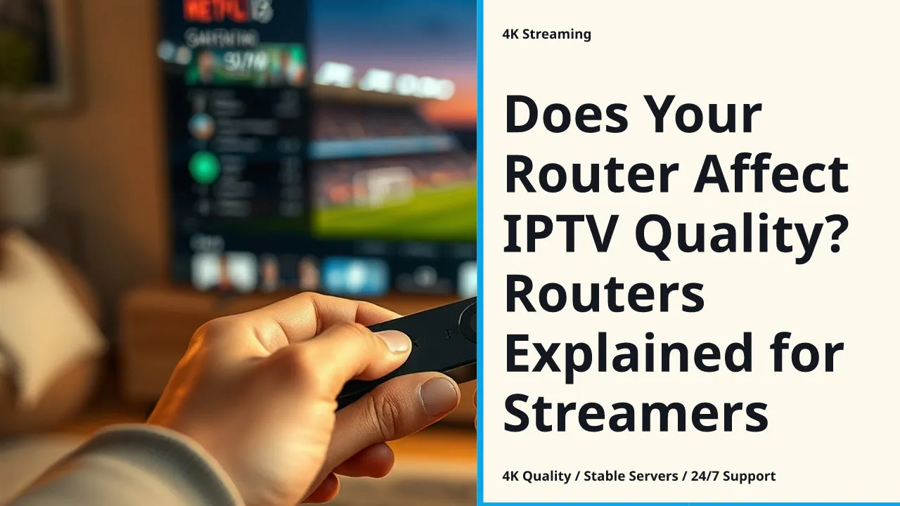 Does Your Router Affect IPTV Quality? Routers Explained for Streamers