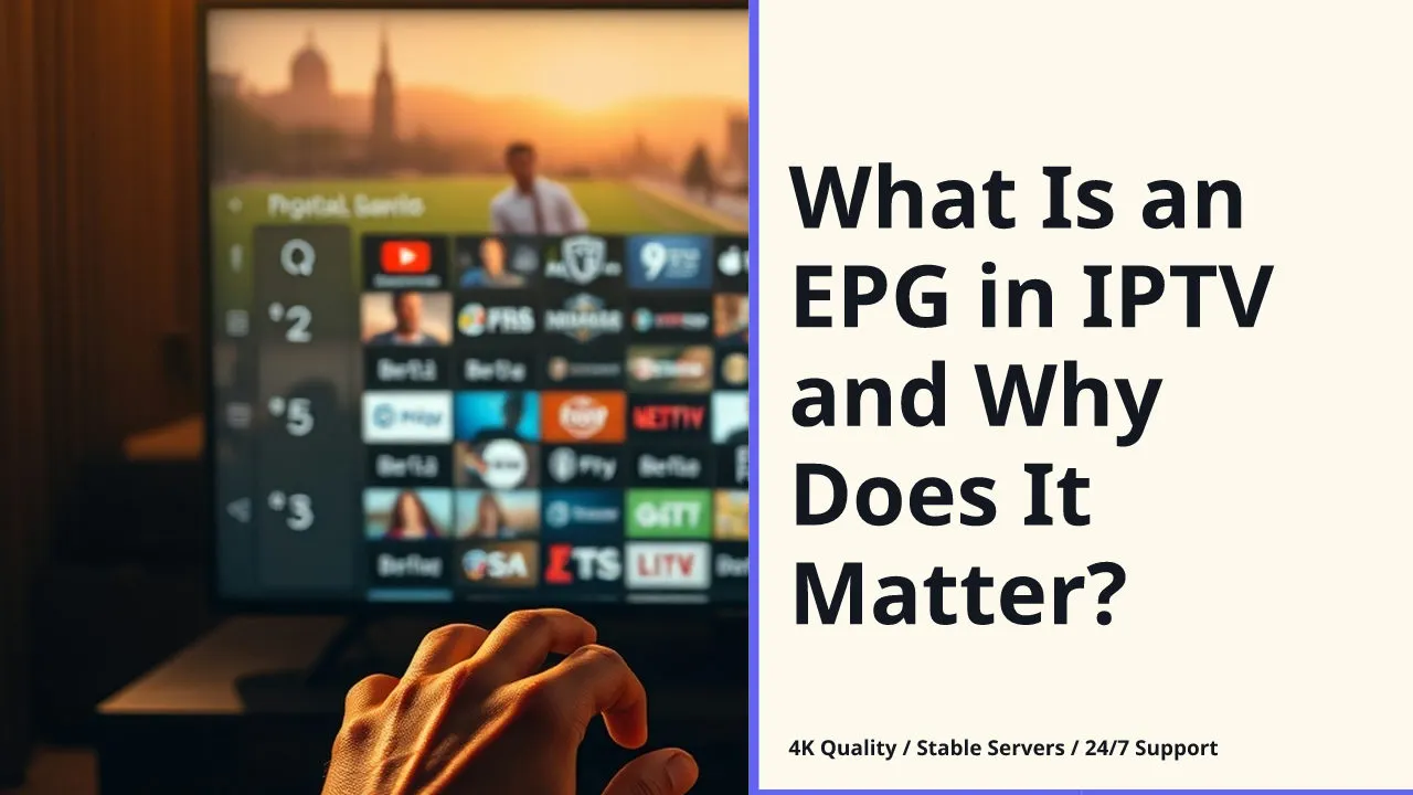What Is an EPG in IPTV and Why Does It Matter?