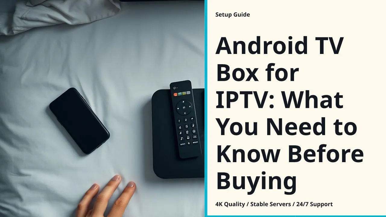 Android TV Box for IPTV: What You Need to Know Before Buying