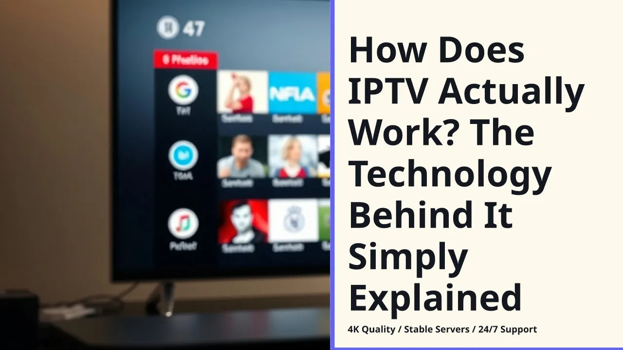 How Does IPTV Actually Work? The Technology Behind It Simply Explained