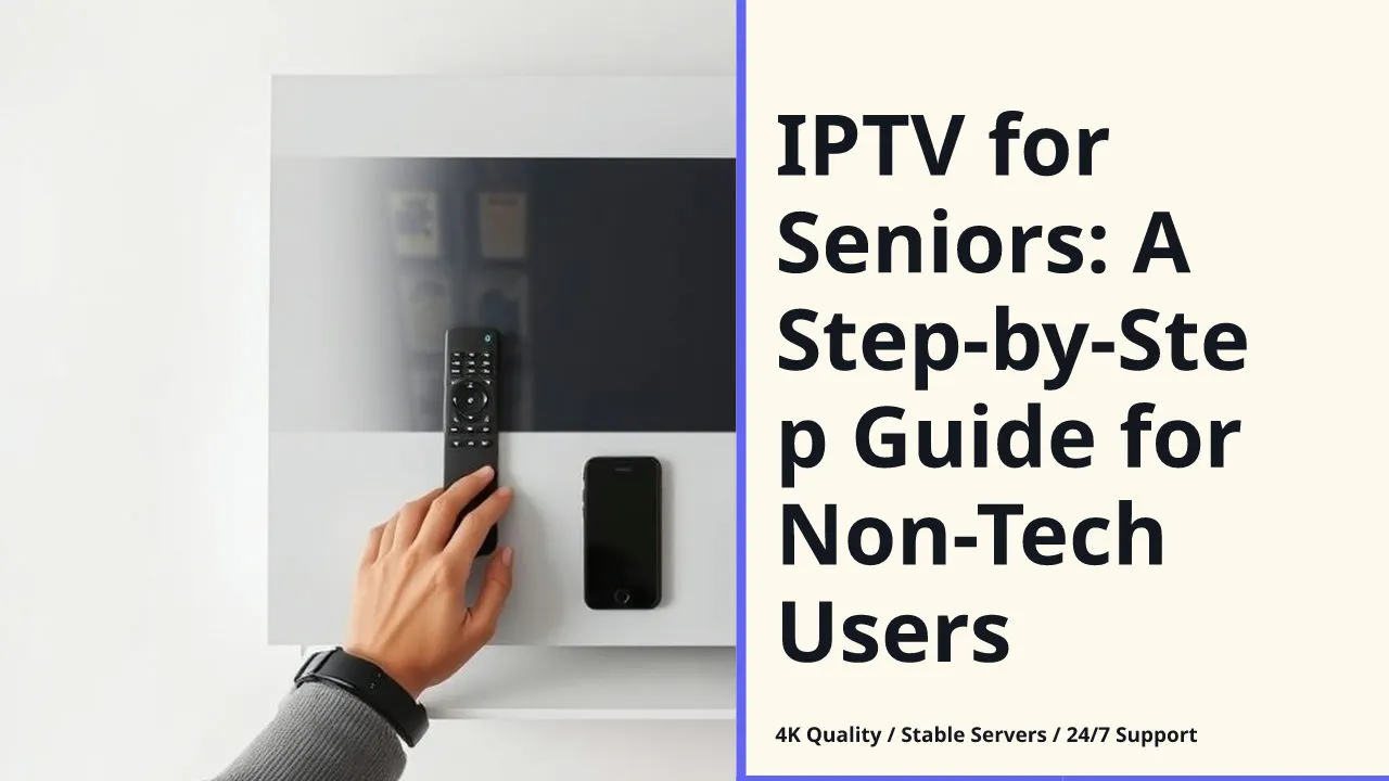 IPTV for Seniors: A Step-by-Step Guide for Non-Tech Users