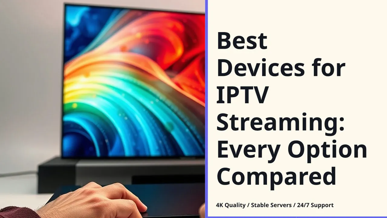 Best Devices for IPTV Streaming: Every Option Compared