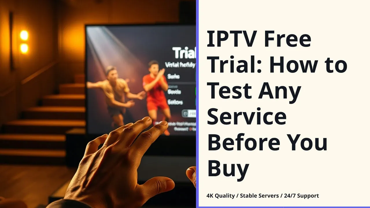 IPTV Free Trial: How to Test Any Service Before You Buy