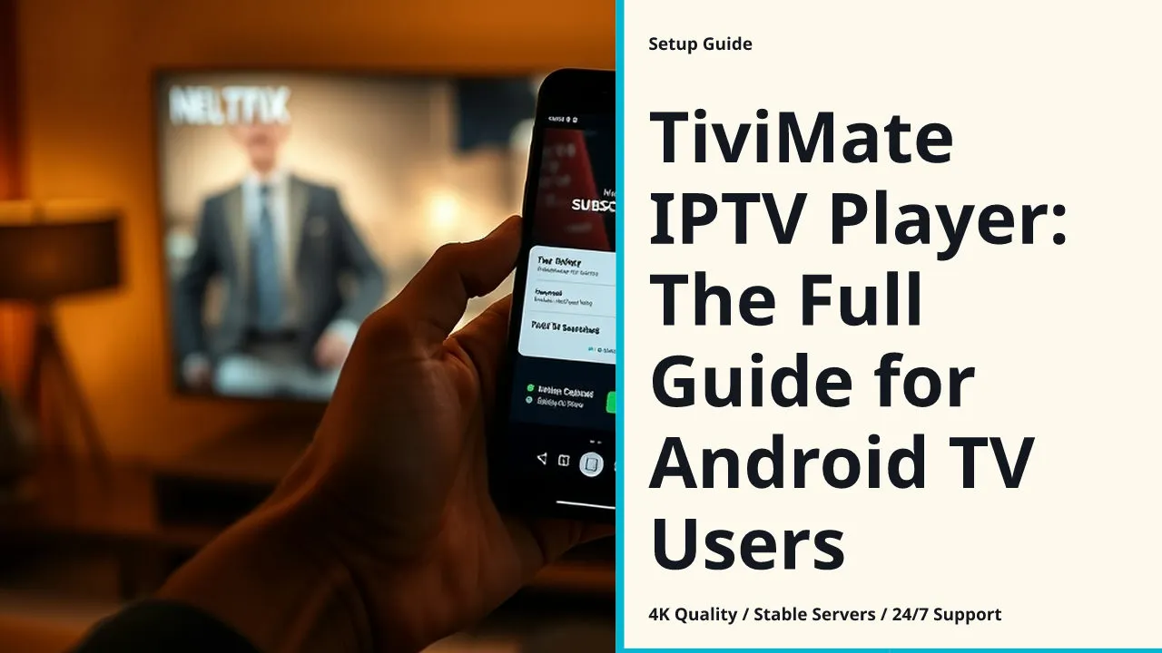 TiviMate IPTV Player: The Full Guide for Android TV Users