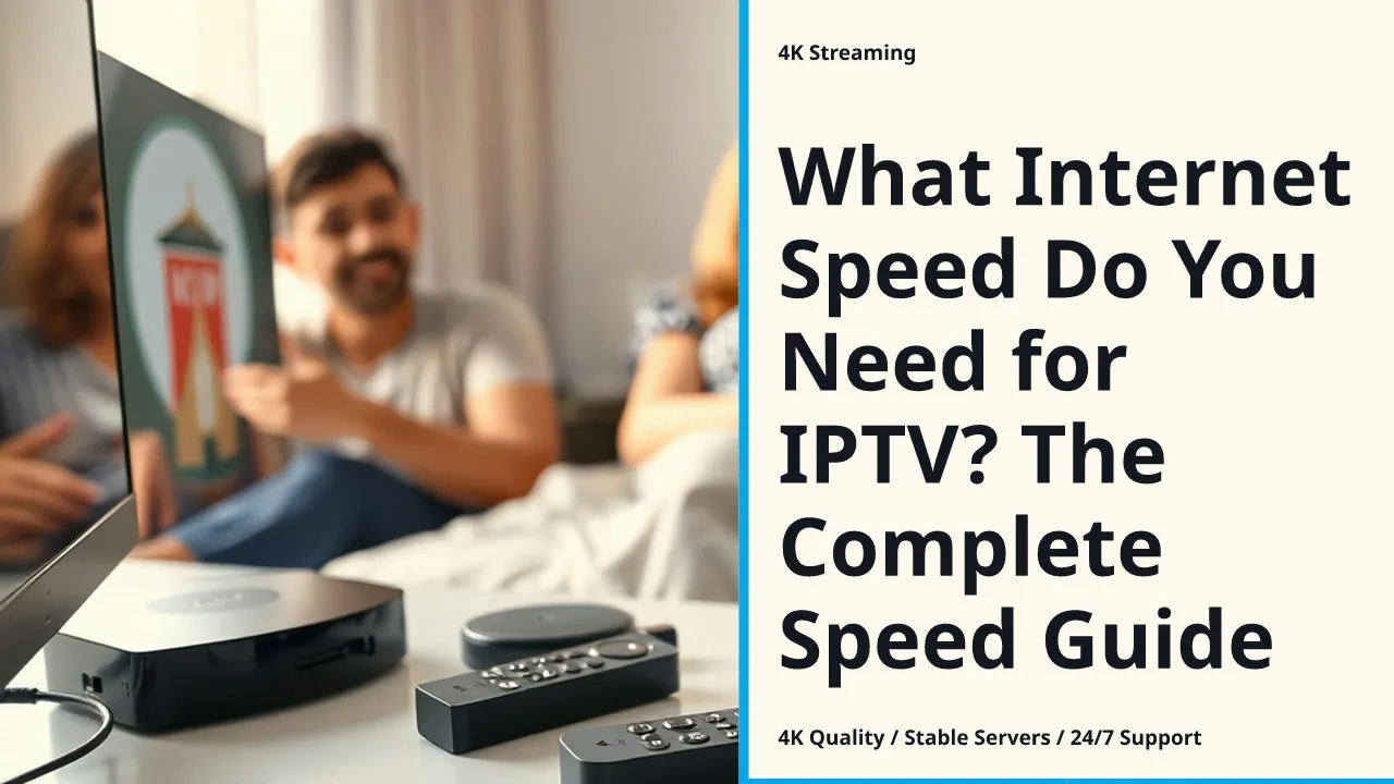 What Internet Speed Do You Need for IPTV? The Complete Speed Guide